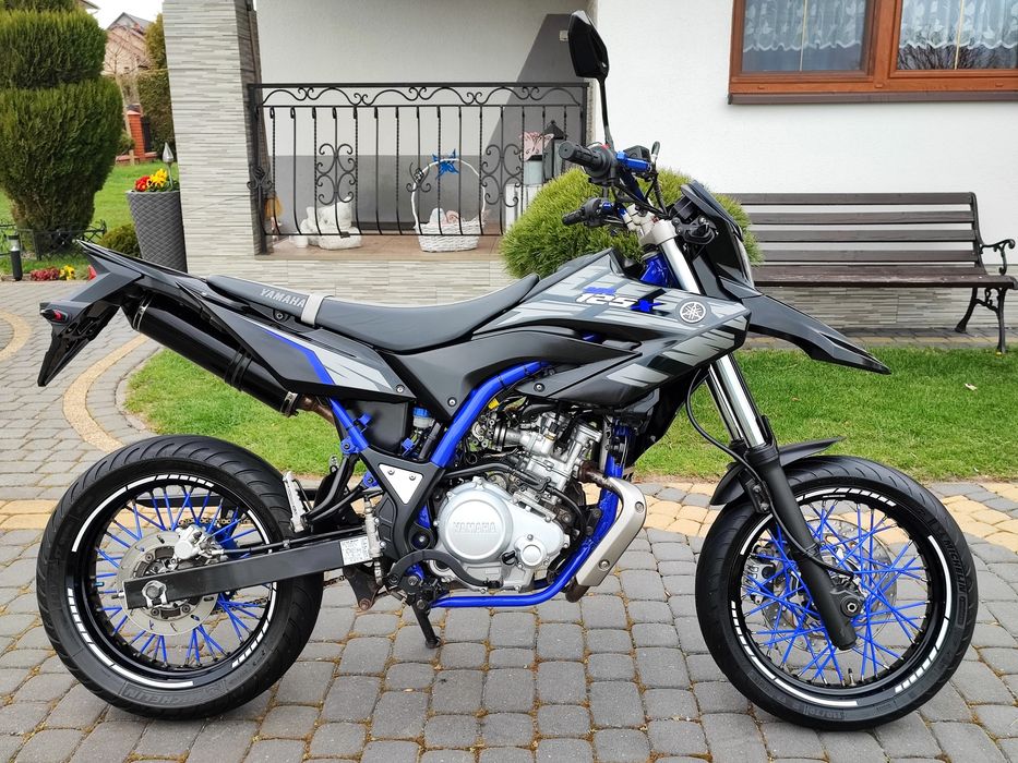 Yamaha Wr 125 X Kat B A1 2016r TYLKO 16,000km Wydech TAKONI MEGA STAN