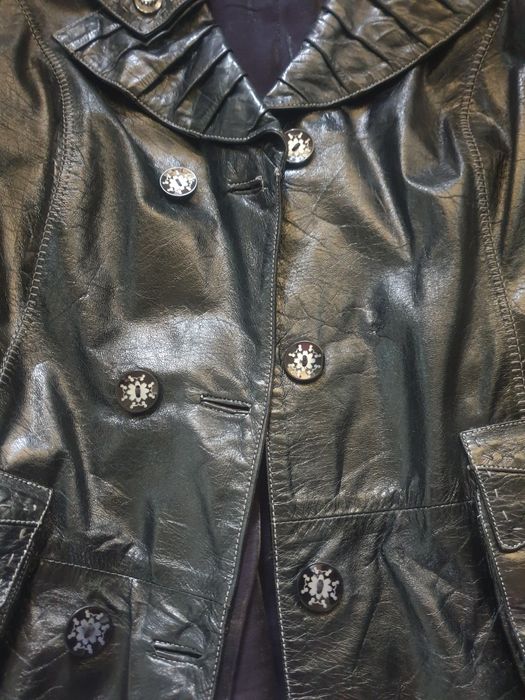 Продам пиджак кожа