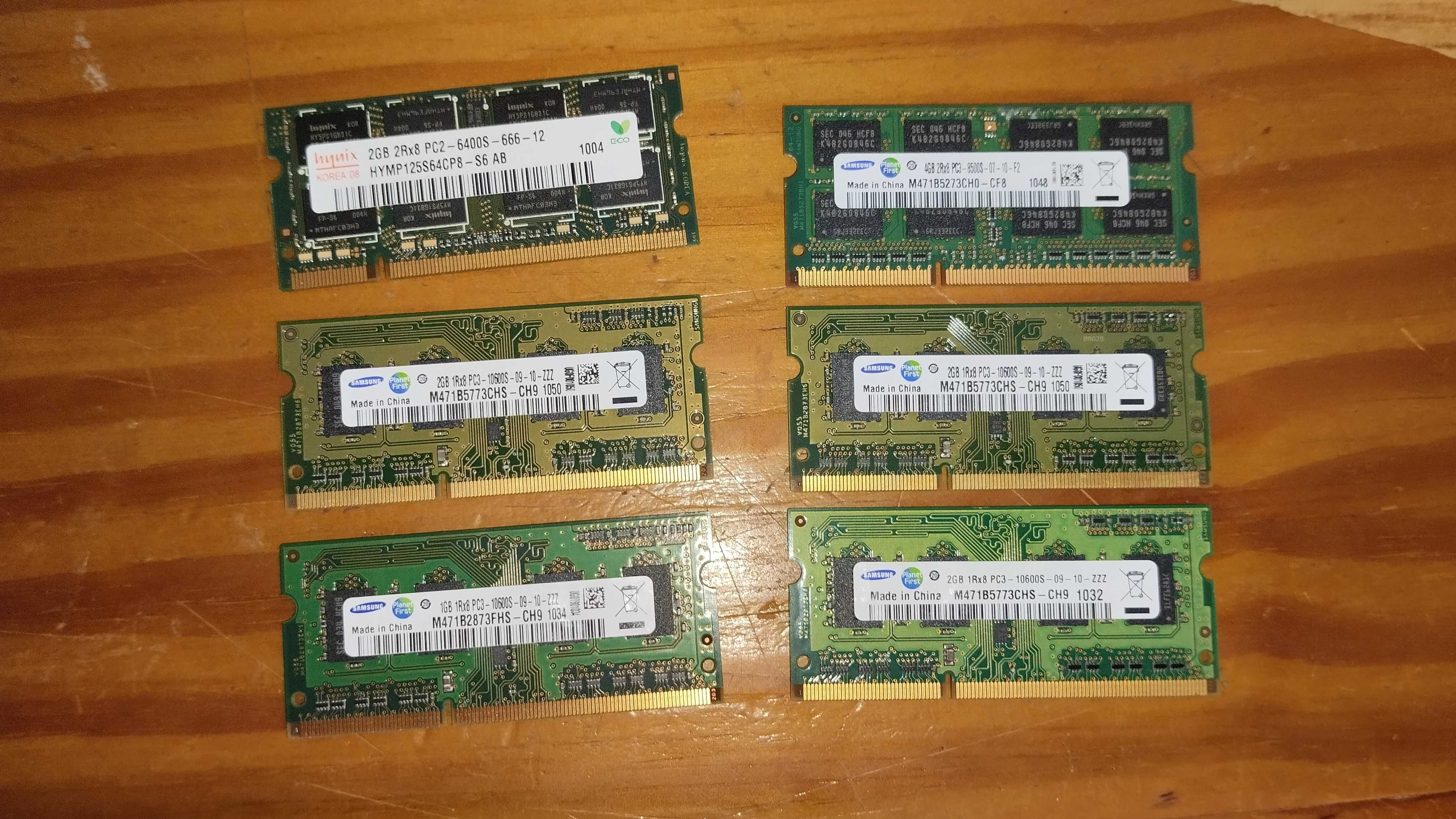 Memória Ram DDR2 e DDR3 para portátil