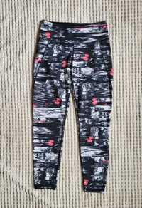 Kolorowe legginsy sportowe H&M Sport