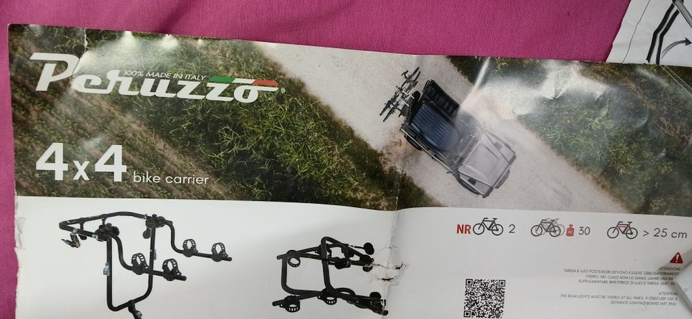 Suporte p bicicletas Peruzzo