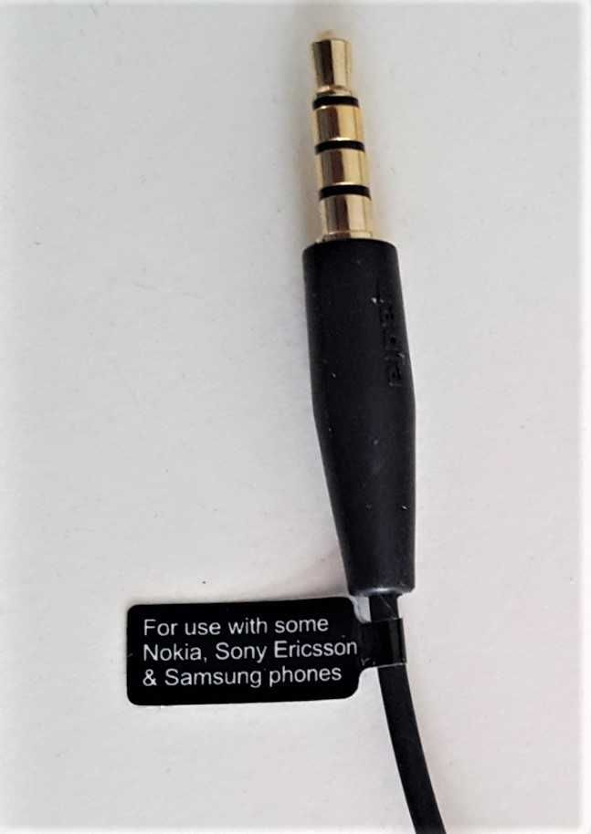 Kabel minijack do minijack 12,5 cm, Samsung, Nokia, Sony Ericsson