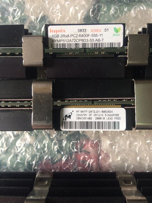 Componentes Mac Pro 3.1 (2008) 8x1Gb FB-DIMM e Memory Riser Cards