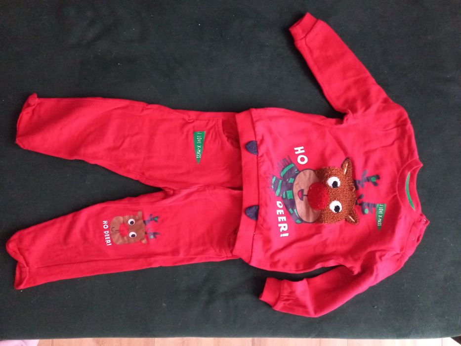 Świąteczny komplet rozmiar 92