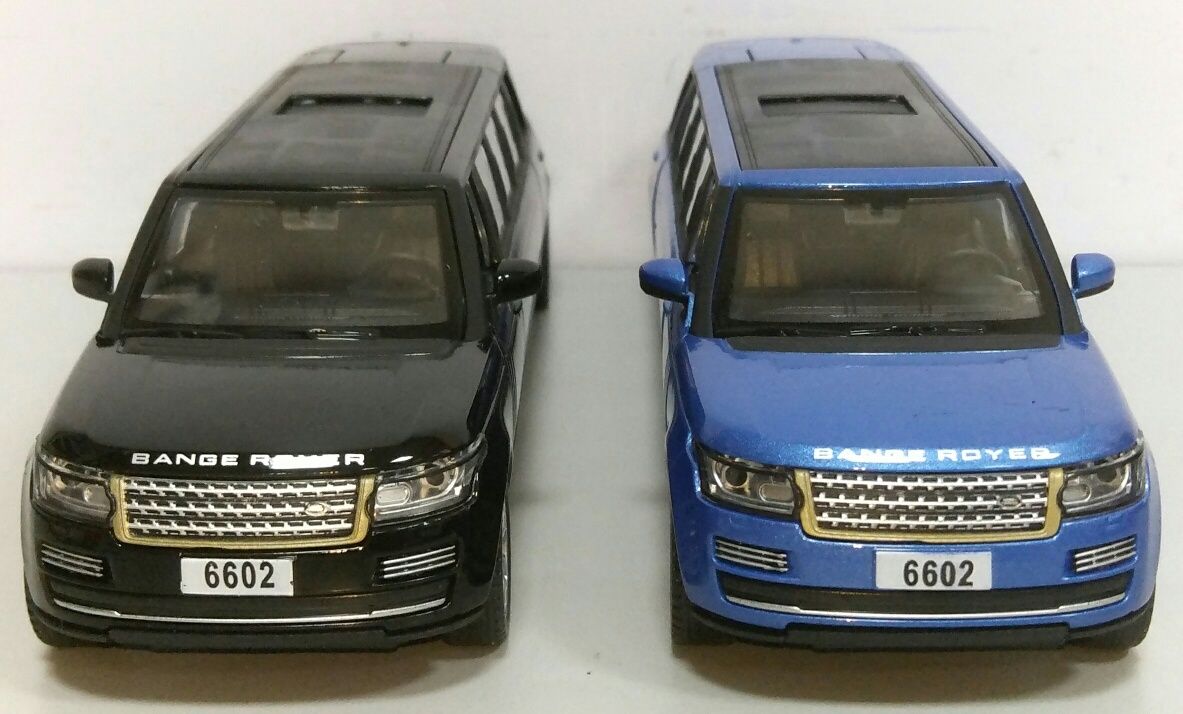 Range Rover Vogue лимузин 23 см.  модель 1:32 "Автопром". Металл Свет