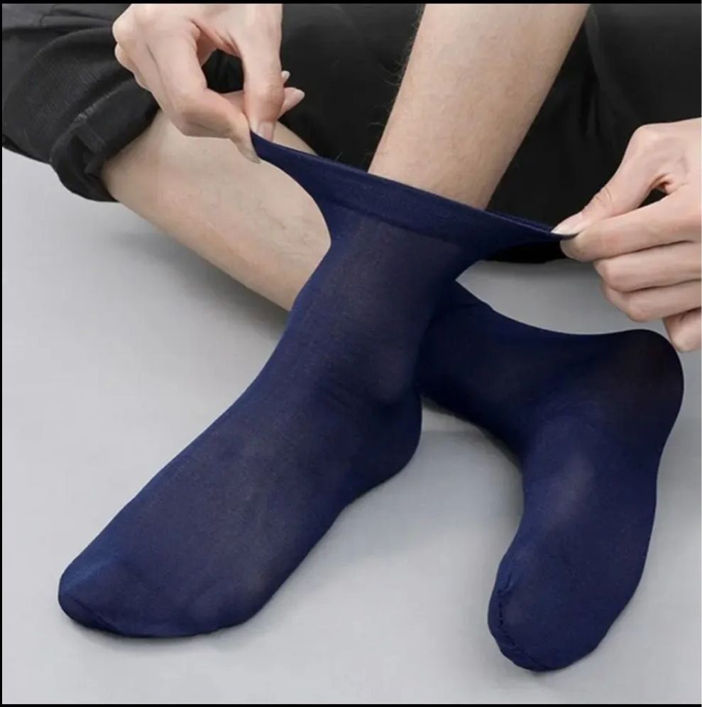 Шкарпетки однотонні без п'яти