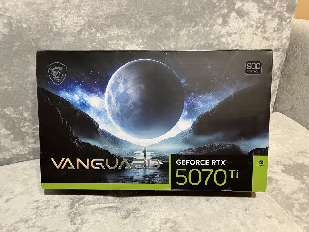 Відеокарта GF RTX 5070 Ti 16GB GDDR7 Vanguard SOC MSI