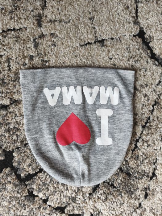 Czapka dla chłopca, I Love Mama