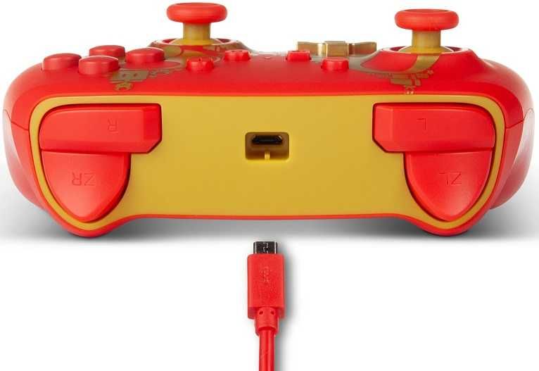 PowerA SWITCH Pad przewodowy Super Mario Golden M