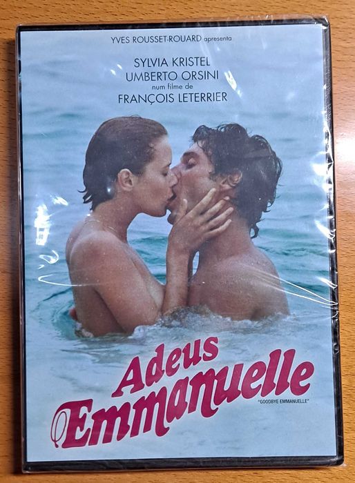Filme em DVD "Adeus Emmanuelle" - Novo