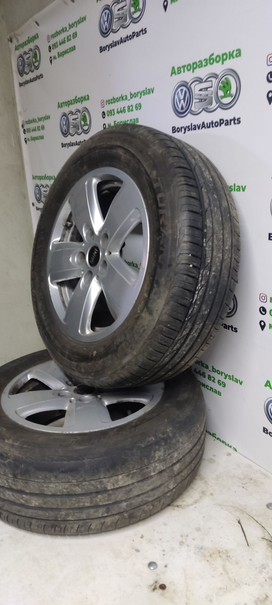 Диски Колеса Титани 5x112 R16 7.0j et41 dia 66.6 MINI Оригінал 205 /65