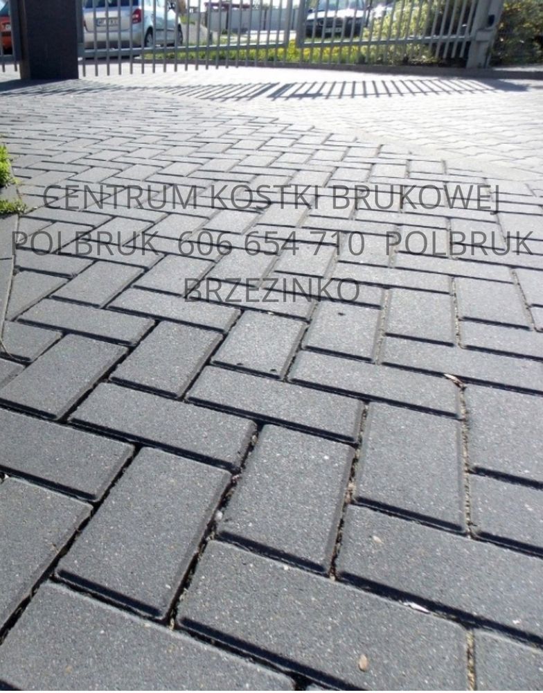 Kostka brukowa Polbruk prostokąt, holland 4 cm