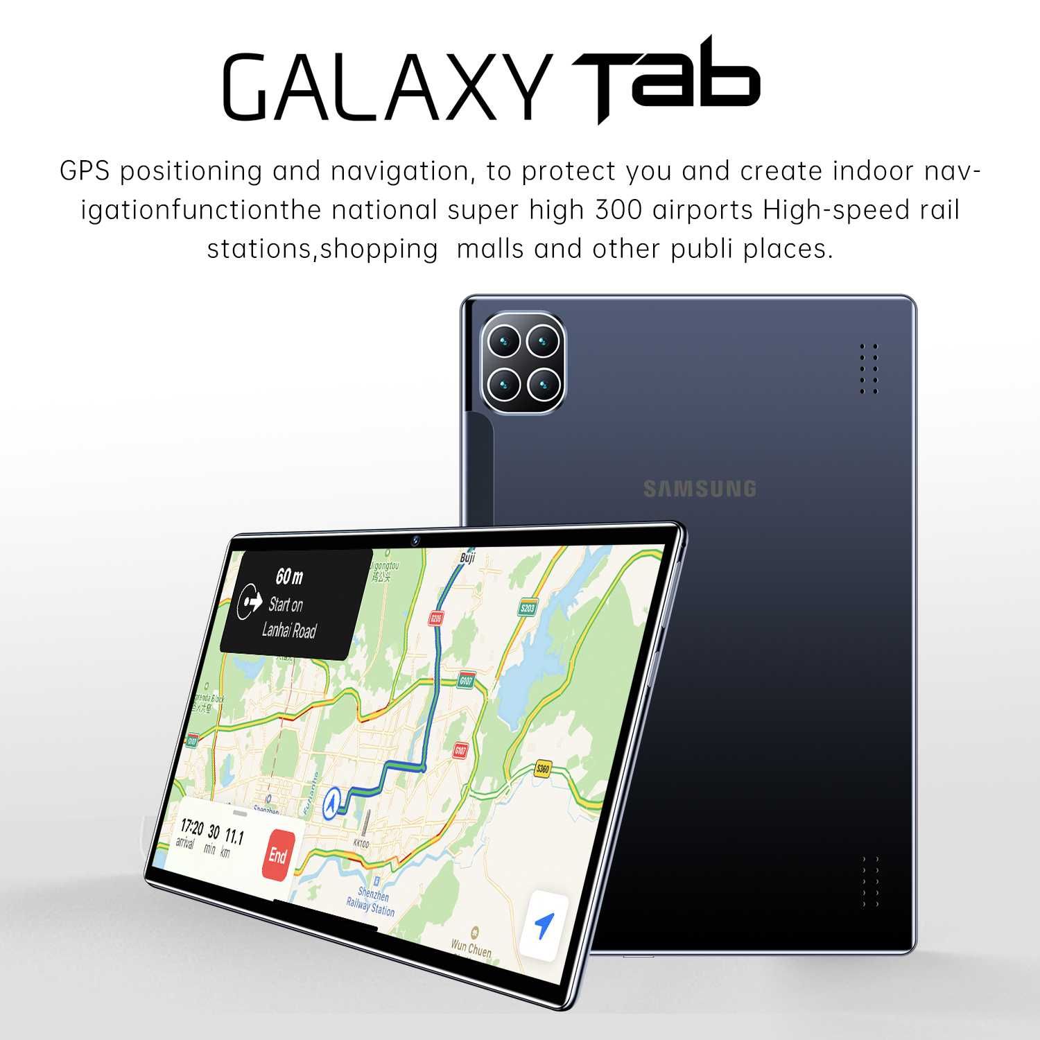 Планшет Samsung Galaxy Tab S Plus - 128GB / 10"дюйм / 2-sim / Гарантия