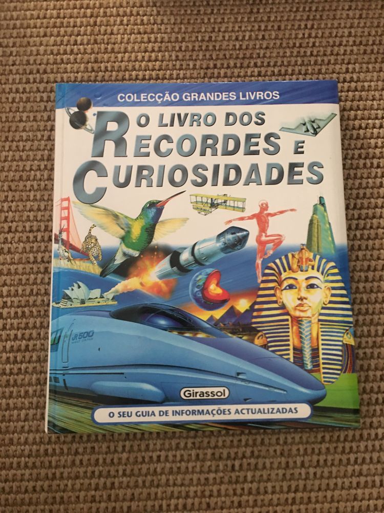 O livro dos recoredes e curiosidades