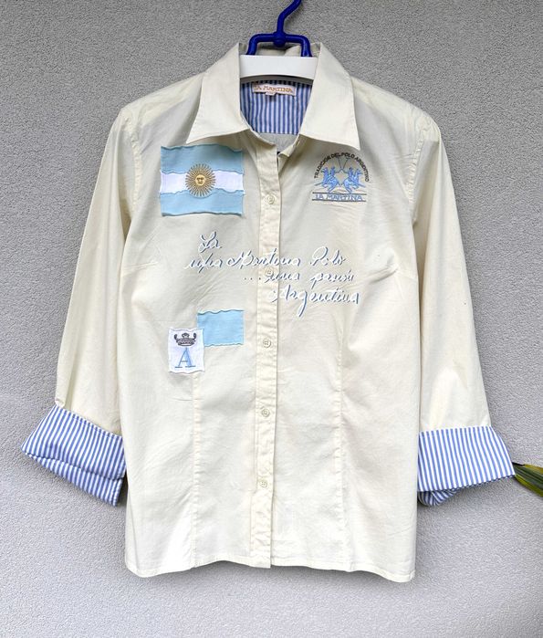 Damska koszula LA MARTINA old money elegancka r. L