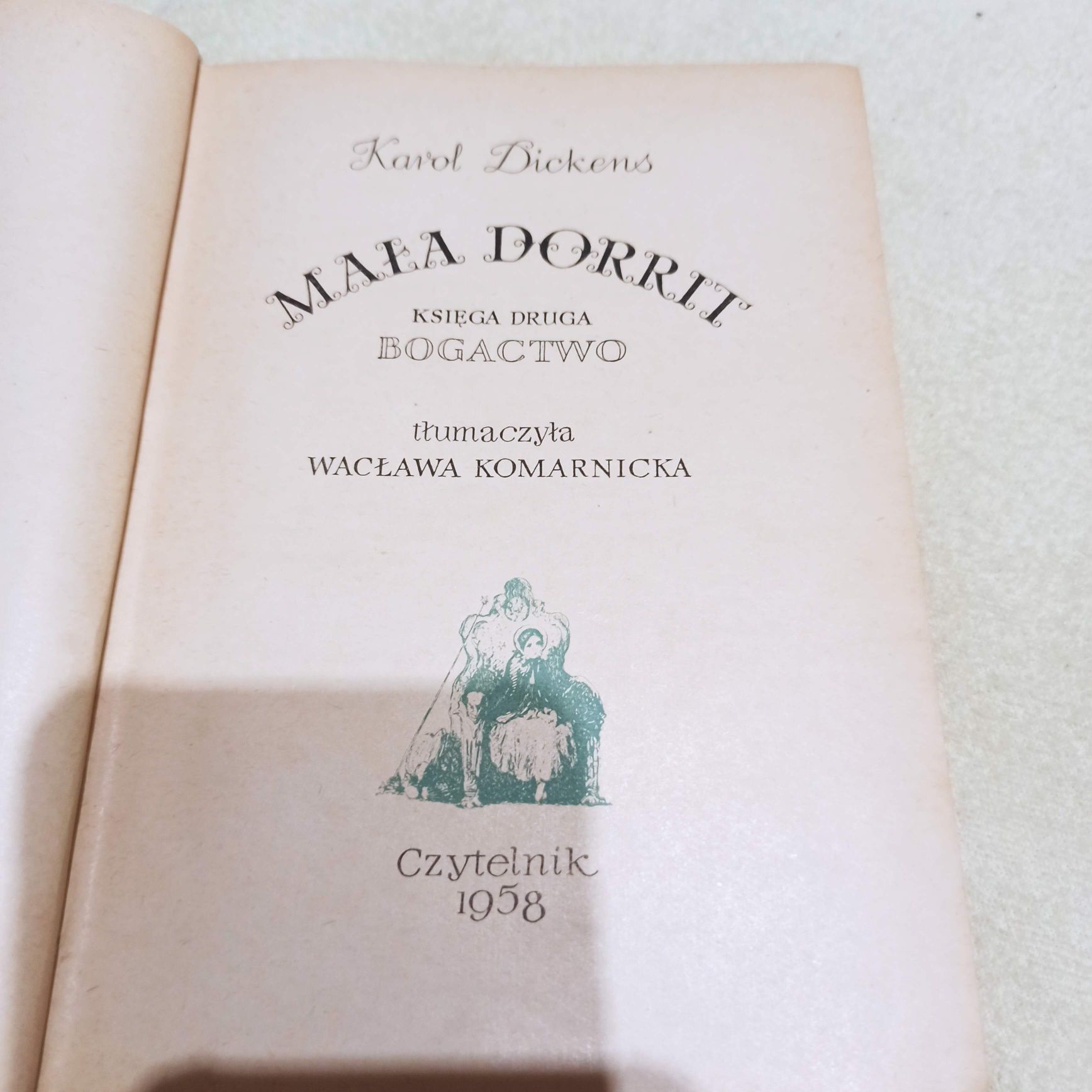 Mała Dorrit wydanie 1 z 1958 roku