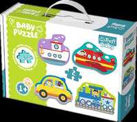 Puzzle BABY PUZZLE POJAZDY TRANSPORTOWE Trefl układanka dla dzieci