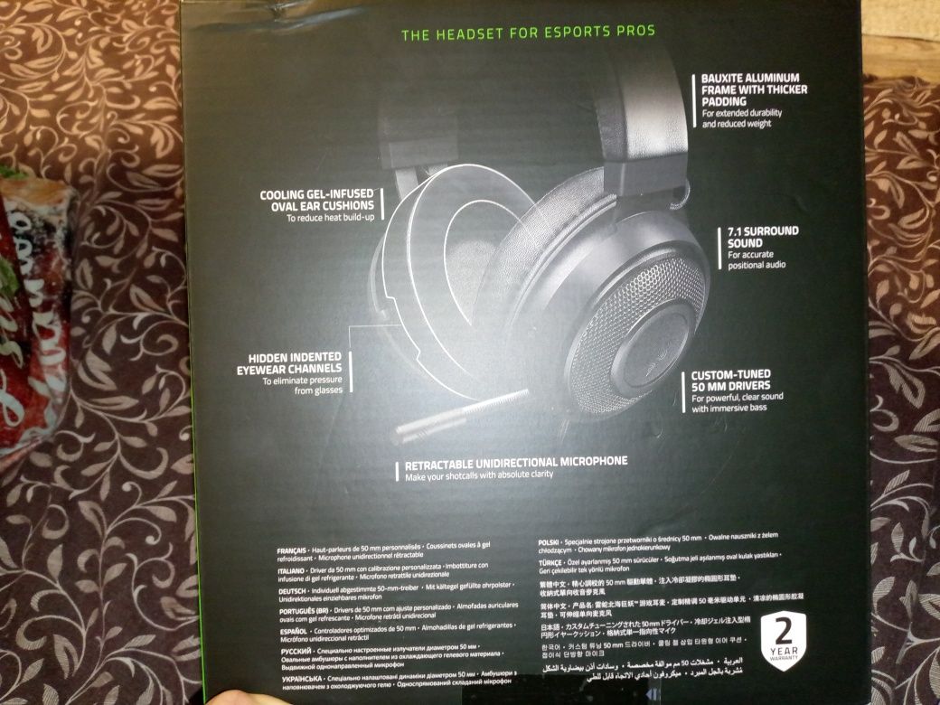 Наушники Razer Kraken Multi Platform Black (RZ04-02830100-R3M1)