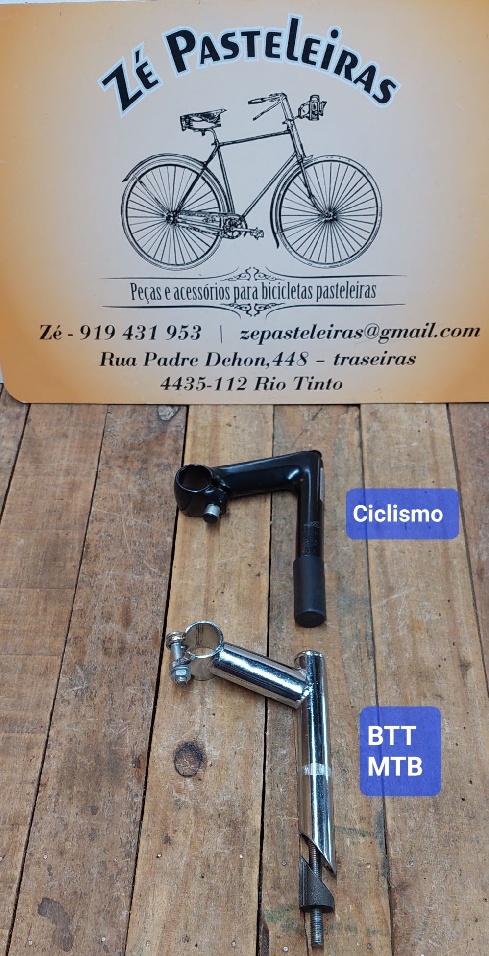 Avanços de guiador bicicleta / pasteleira/M20/BTT/MTB/estrada