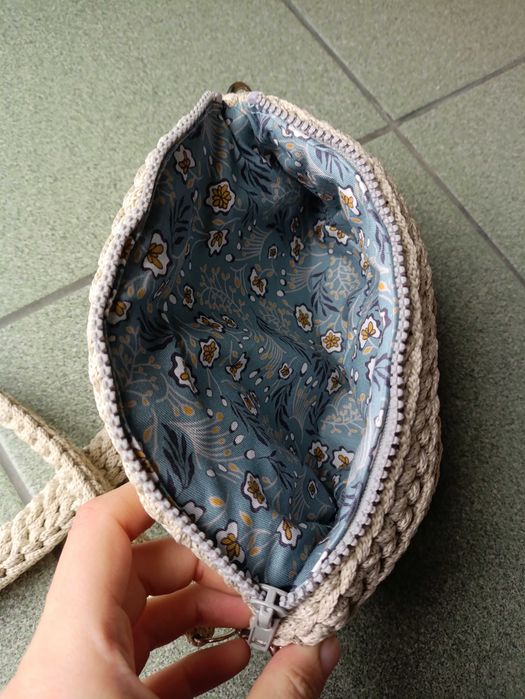 Сумка женская, бананка на пояс плетеная/жіноча бананка на пояс плетена