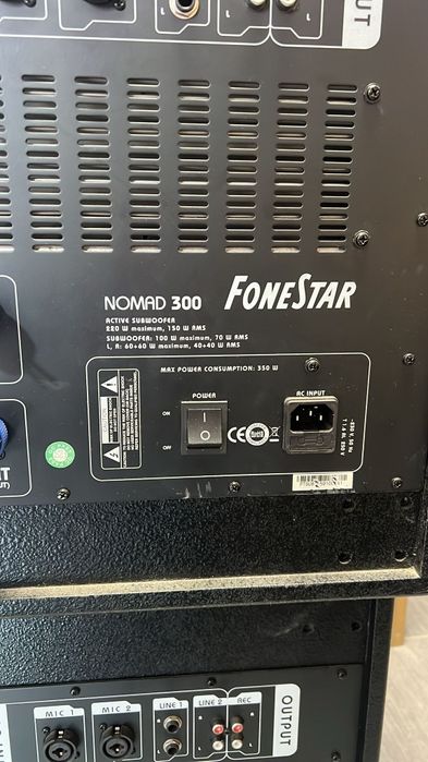 PA Fonestar Nomad 300 - Sistema auto-amplificado 2.1