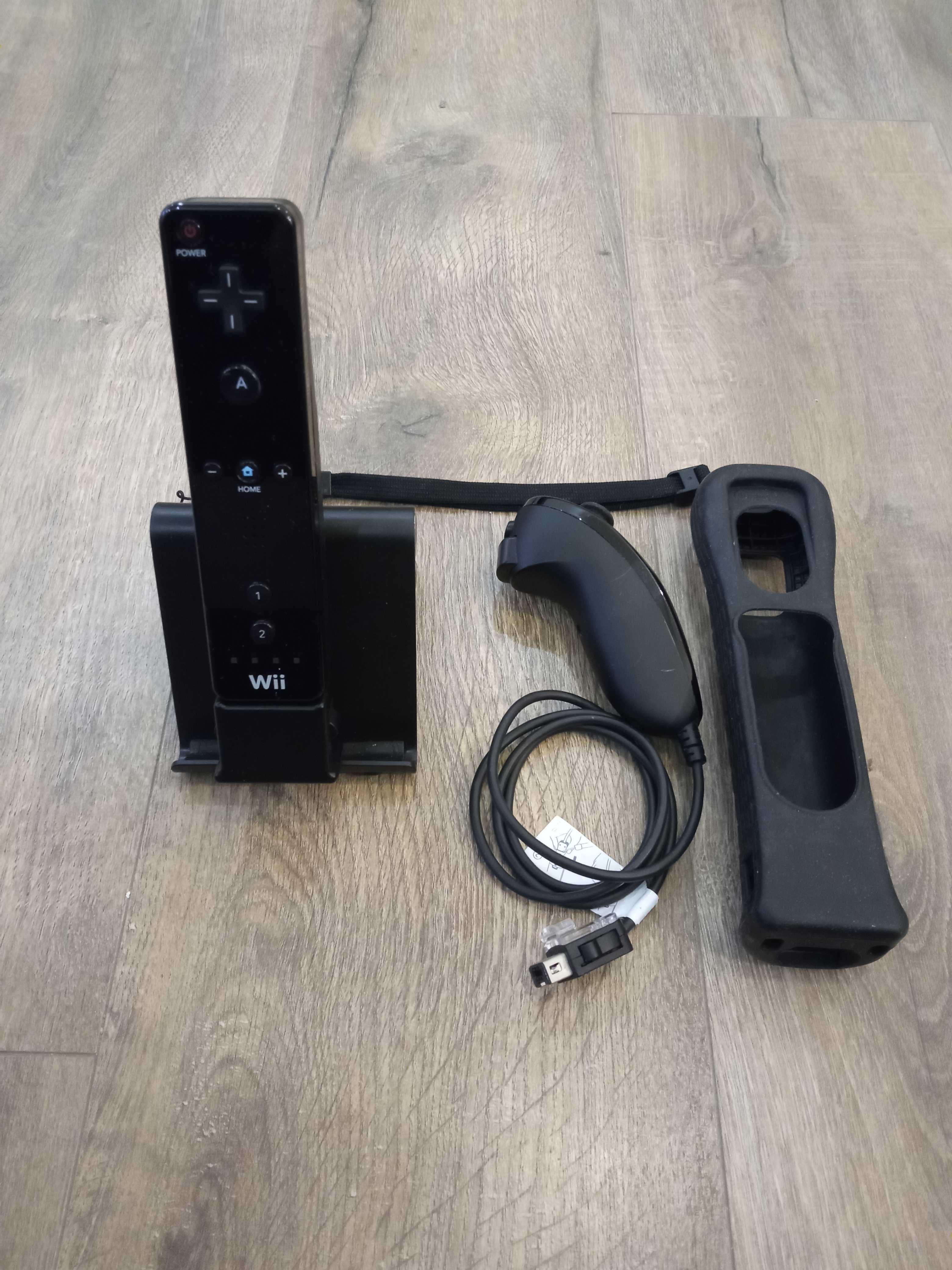 Wii Remote z Motion Plus - (czarny)