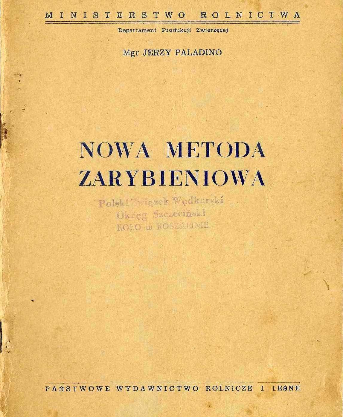 Stare wydawnictwa o tematyce rybacko - wędkarskiej. Patrz opis