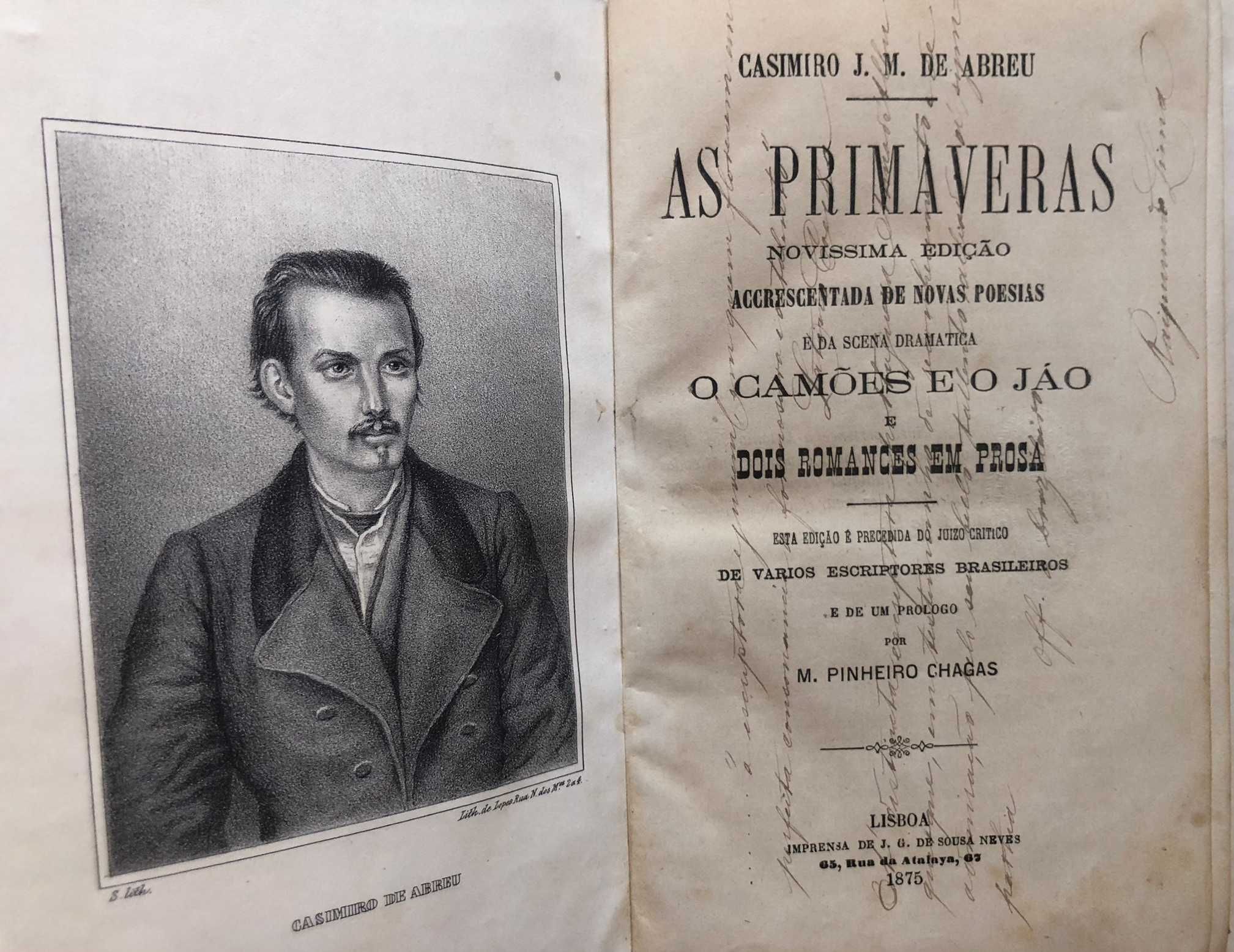 As Primaveras - Casimiro J. M. de Abreu