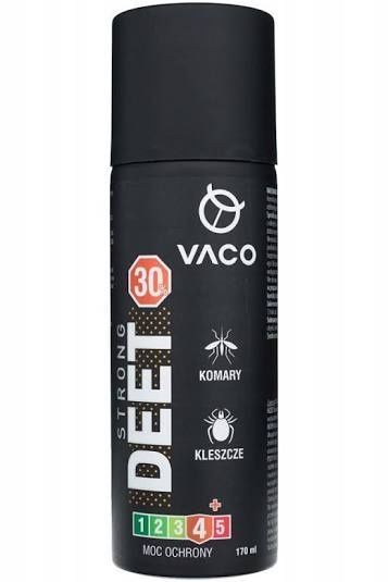 Spray, aerozol na owady Vaco Deet 30%