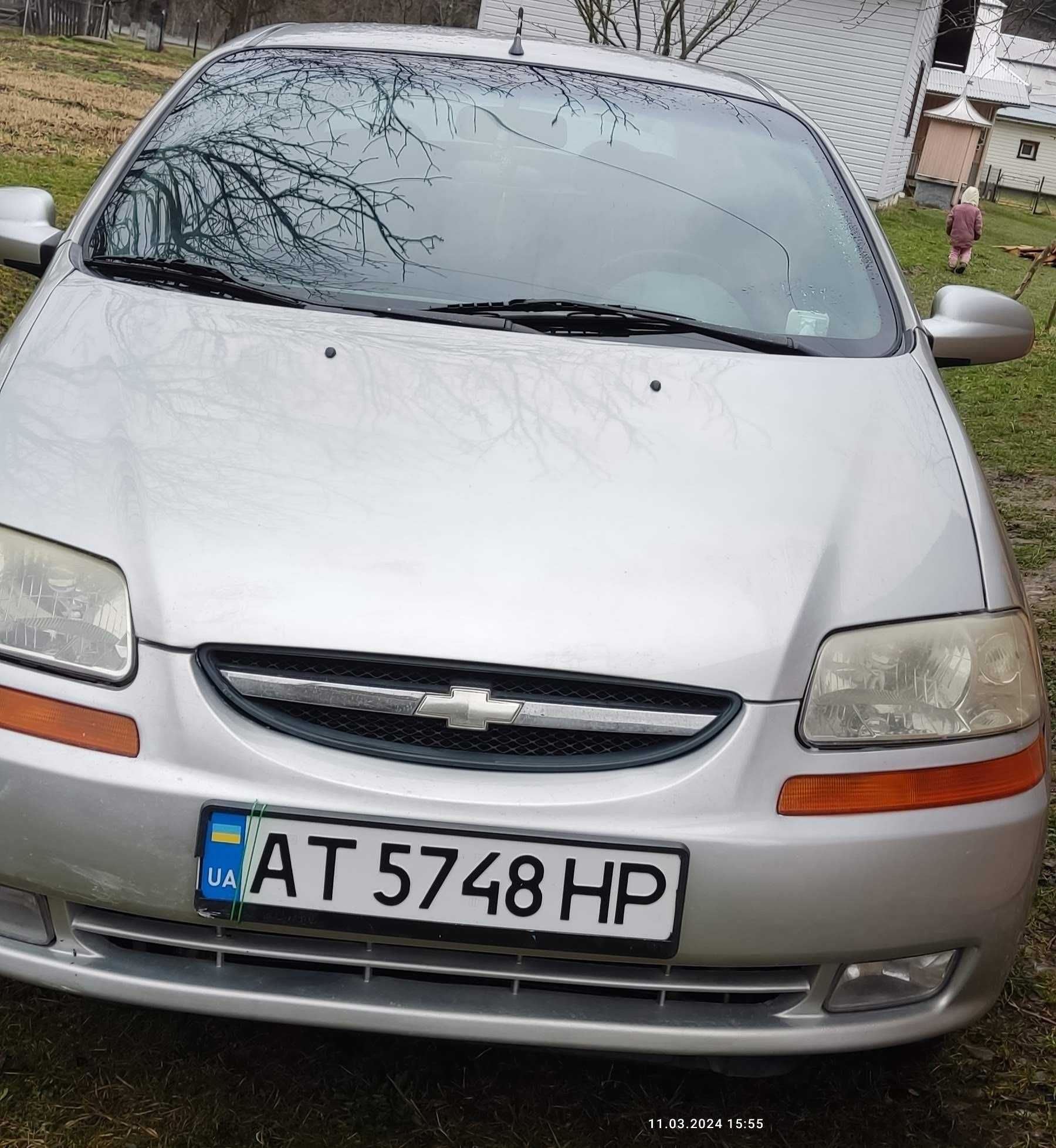 Chevrolet Aveo 2005р газ/бензин АКП