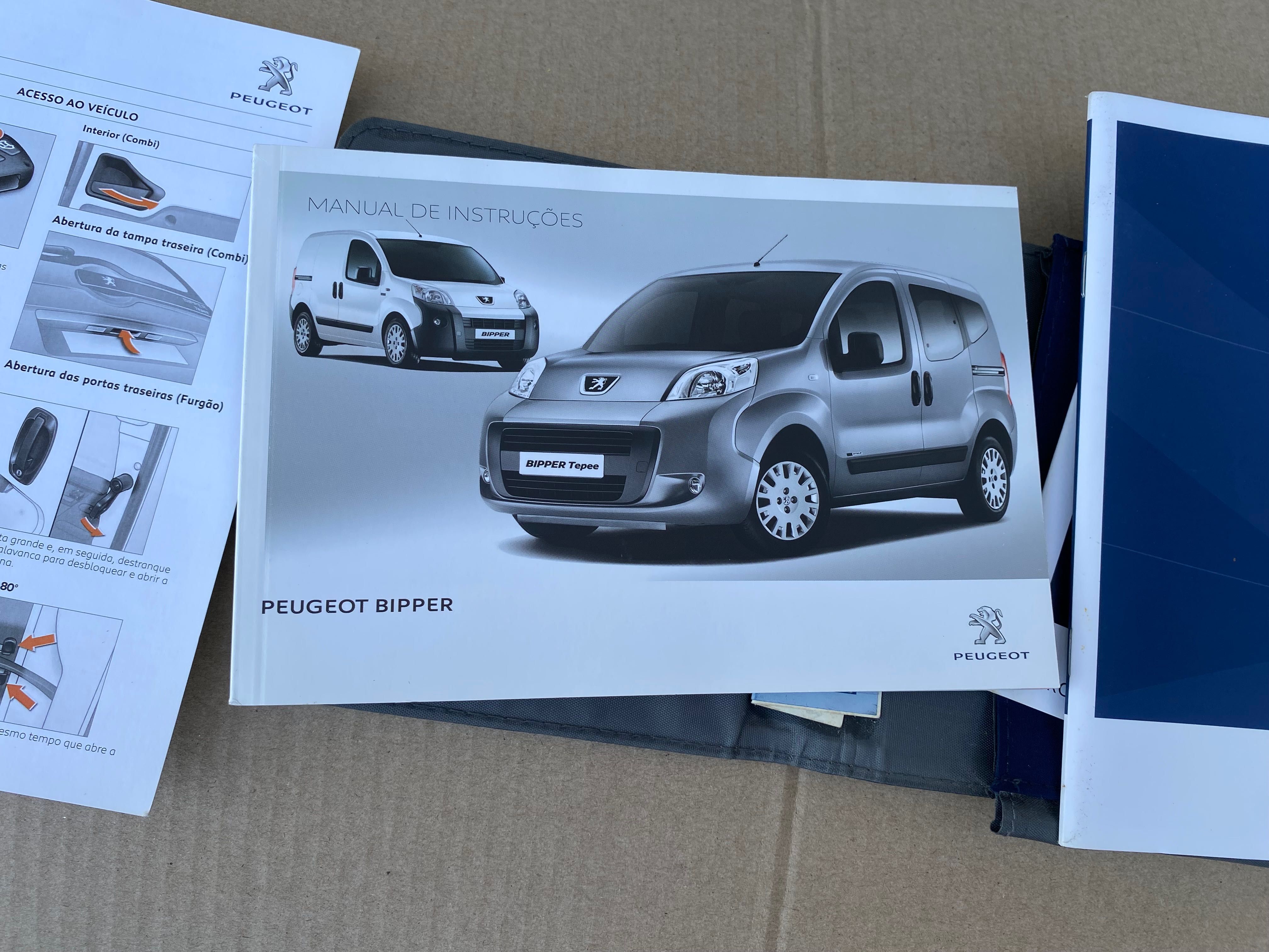 Manual estojo Peugeot bipper