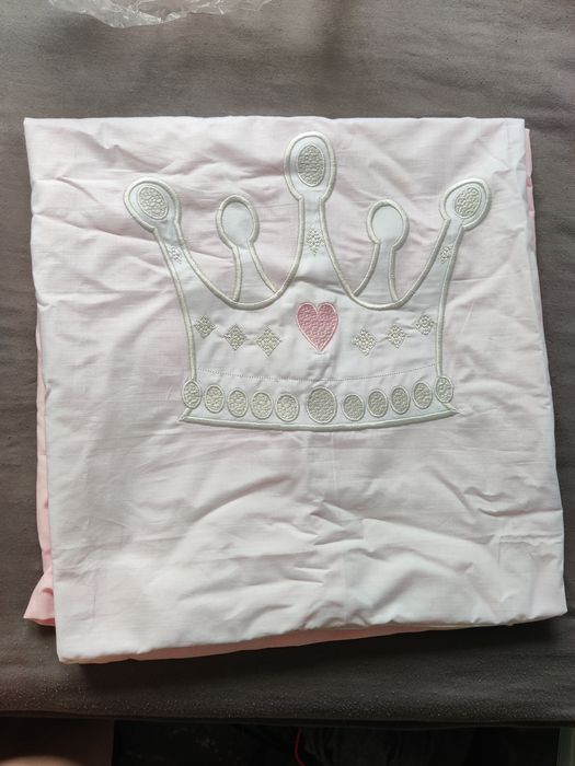 Poszewka na kołdrę bawełna 100/135 rozowa pościel dziecięca