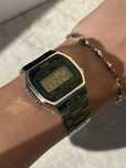 Srebrny zegarek Casio Vintage Retro