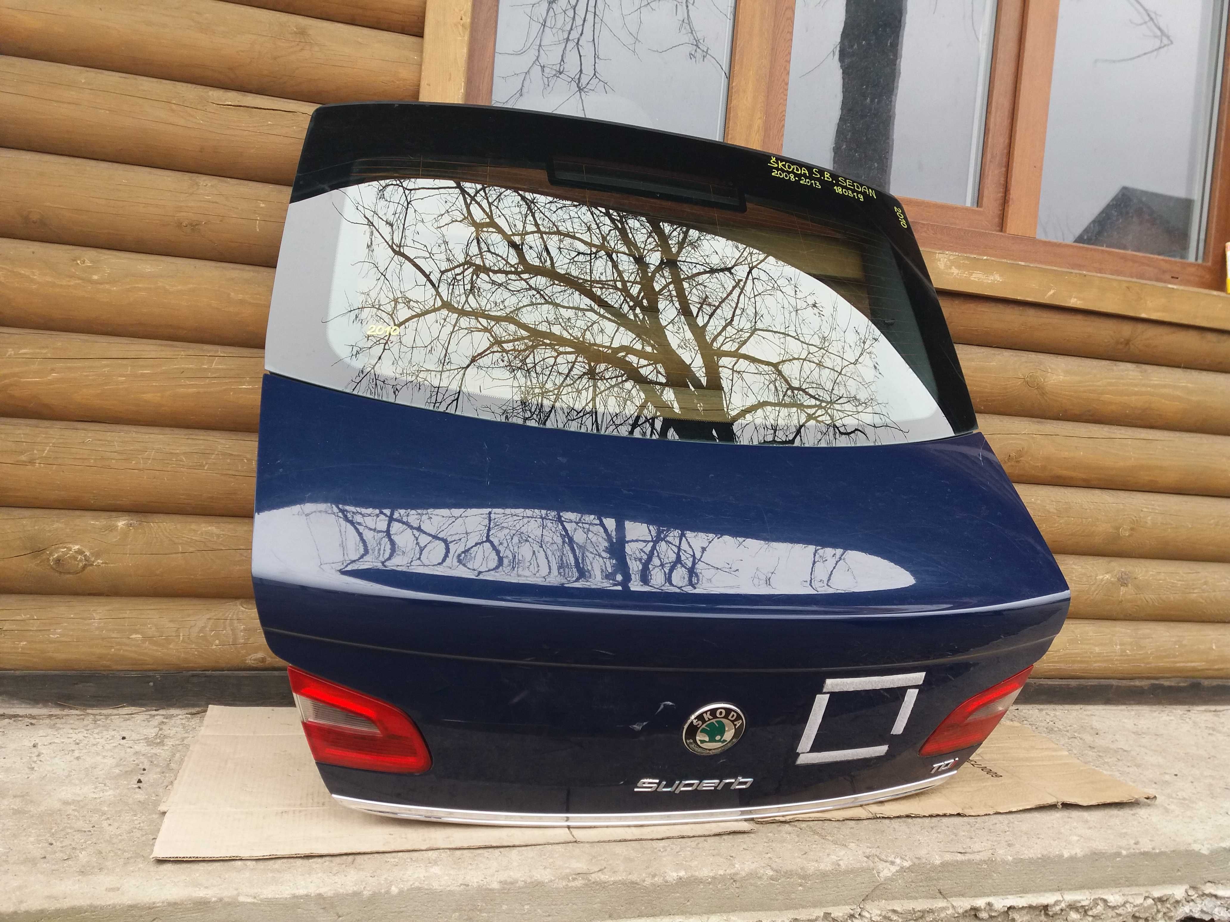 Шкода СуперБ Skoda SuperB 2002-2015 Двері Капот Крило Бампер Кришка