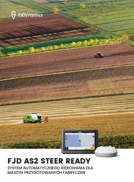 Nawigacja Rolnicza Hydrauliczna - FJDynamics AS2 STEER READY RTK 2.5cm