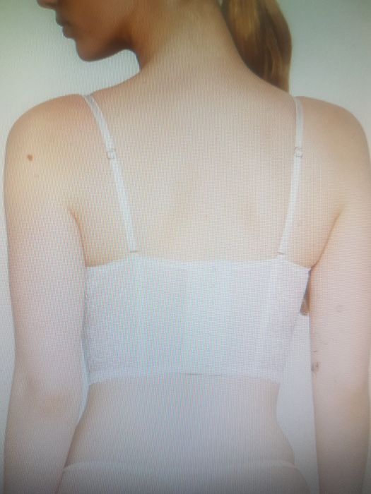 gorset stanik biustonosz Cotton on Body 85B 80C biały NOWY