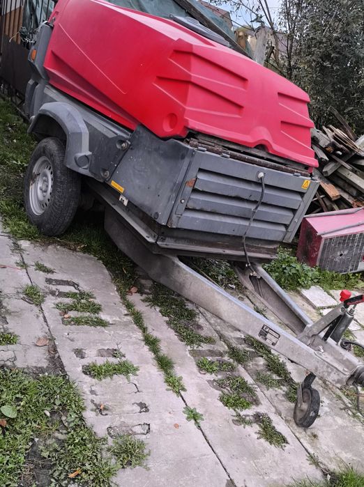 Kompresor spalinowy Atlas copco xas97, sprężarka śrubowa  5,3m3, 2008r