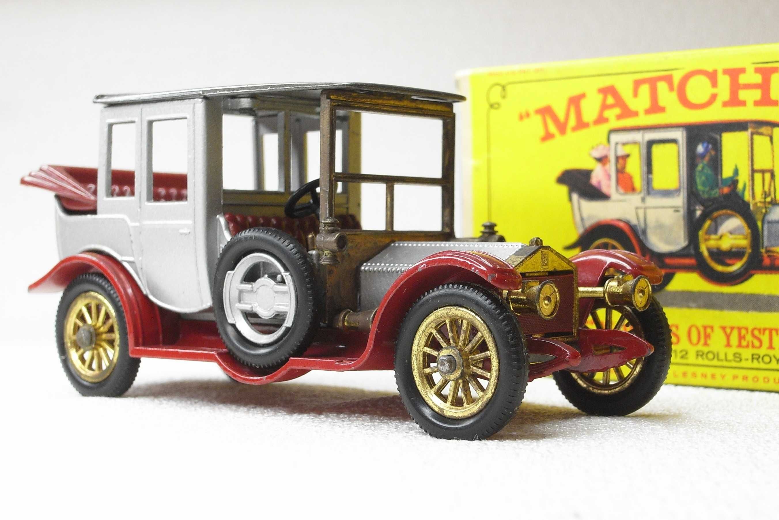 Y-7 1912 Rolls Royce Matchbox Models of Yesteryear Lesney