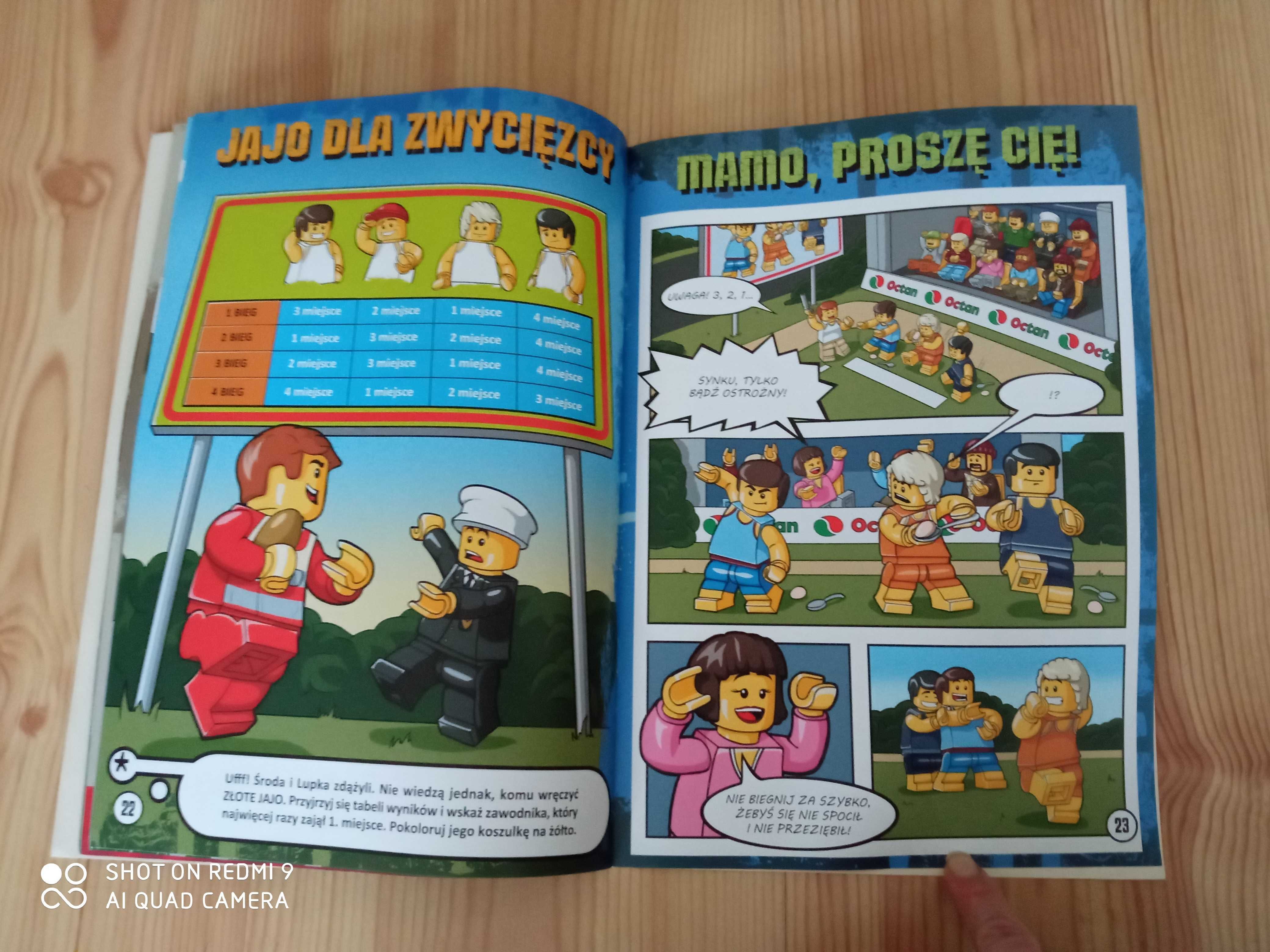 Nowa książka LEGO city z klockami