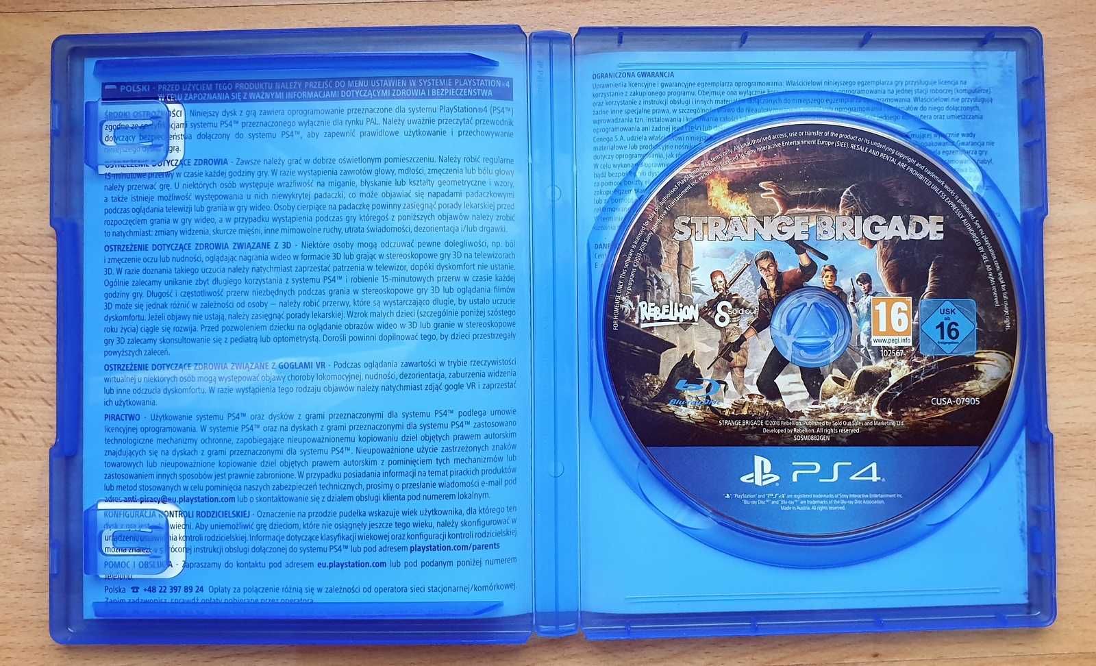 Strange Brigade na PlayStation 4 PS4 PL
