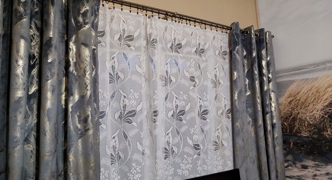 ZASŁONA PREMIUM welurowa Glamour złote elegancka modna