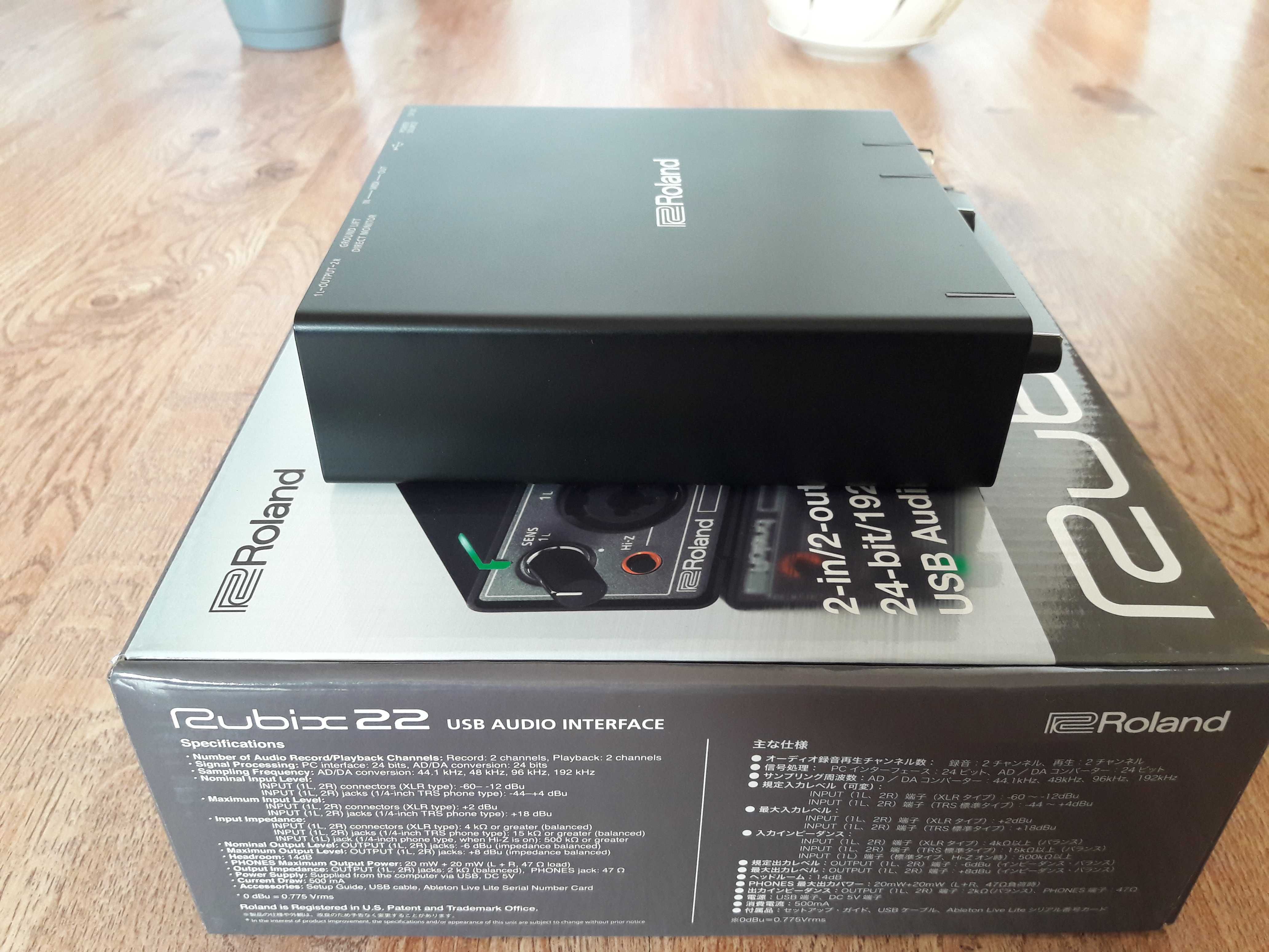 Interface Roland rubix22