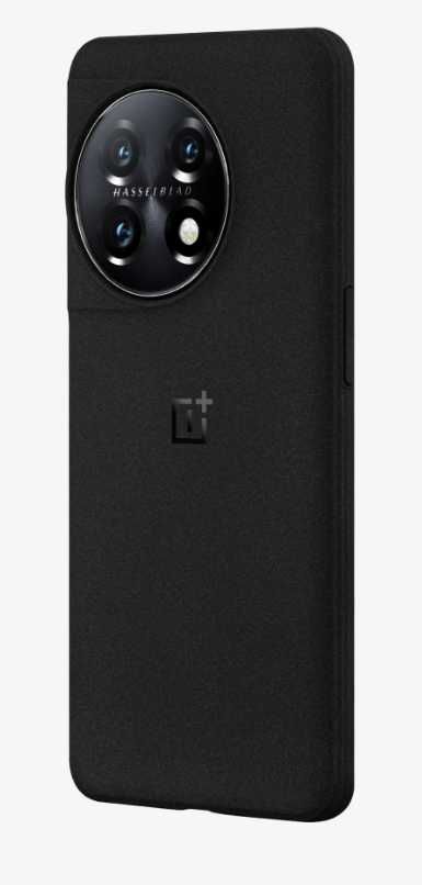 NOVA _ LACRADA _ Capa OnePlus 11 5G Sandstone Bumper Case Black.