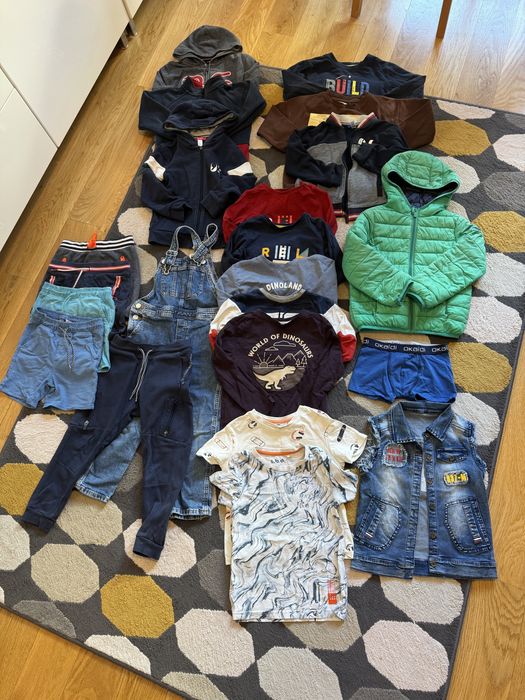 Ubrania dla chłopca 4-5 lat