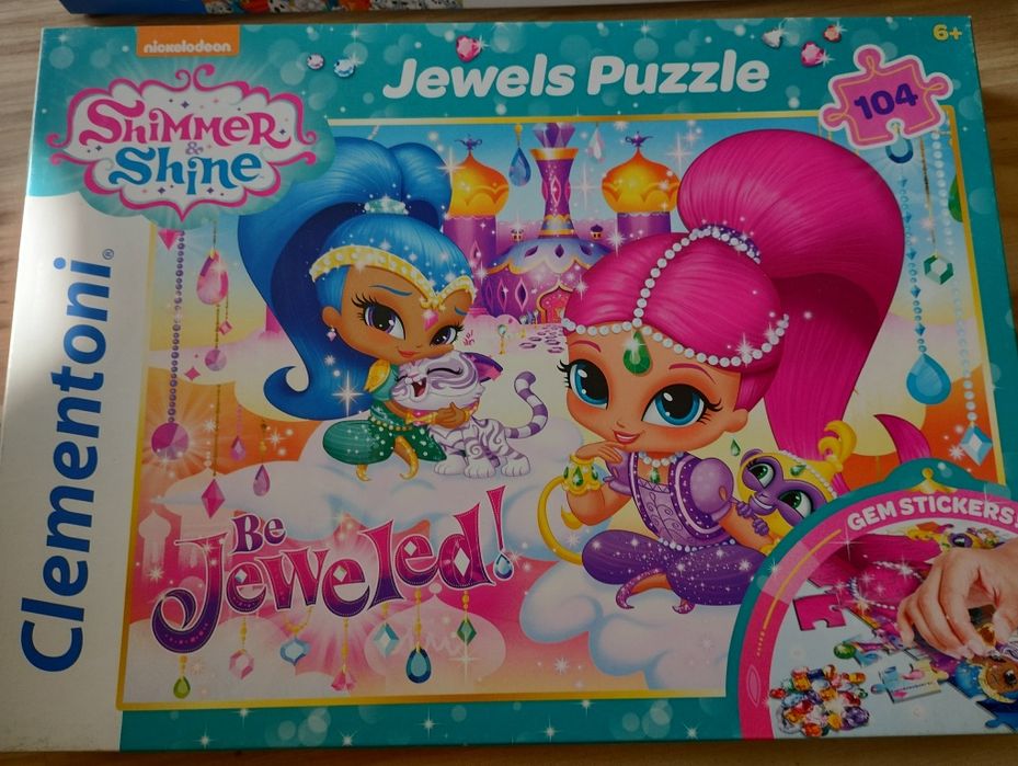 Puzzle 104 z Shimmer i Dalmatyńczykami