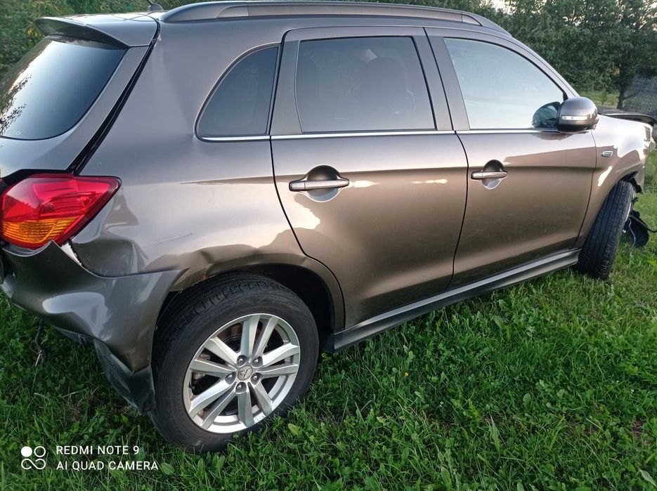 Mitsubishi asx na części benzyna diesel