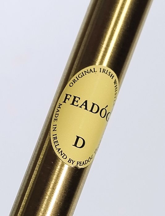 Zestaw Flażolet D mosiądz oryginalny irlandzki + NOWE etui