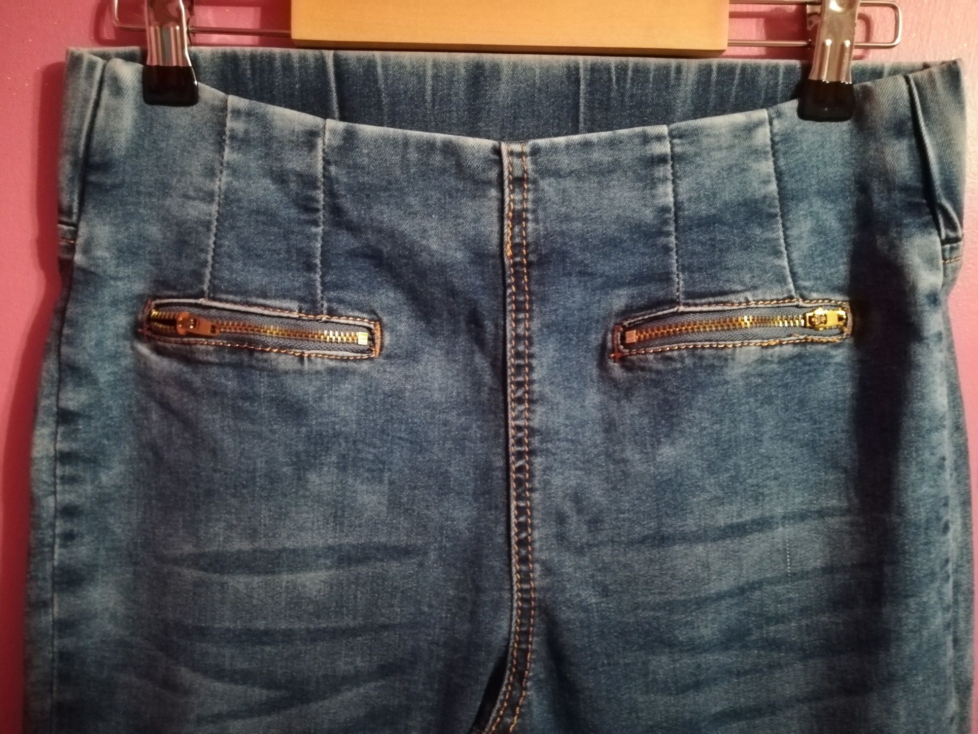 Spodnie damskie M/28 MISS RJ niebieskie jeans