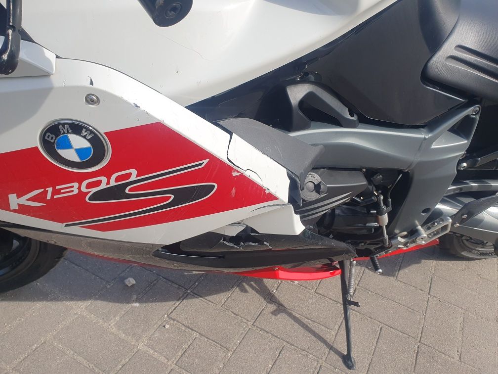 Bmw k1300s , 2014 rok , swiezy import , kosmetyczne uszkodzenia