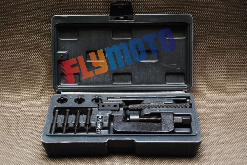 Заклепочник Съемник Цепи мото Набор для замены цепи приводной,ГРМ и др